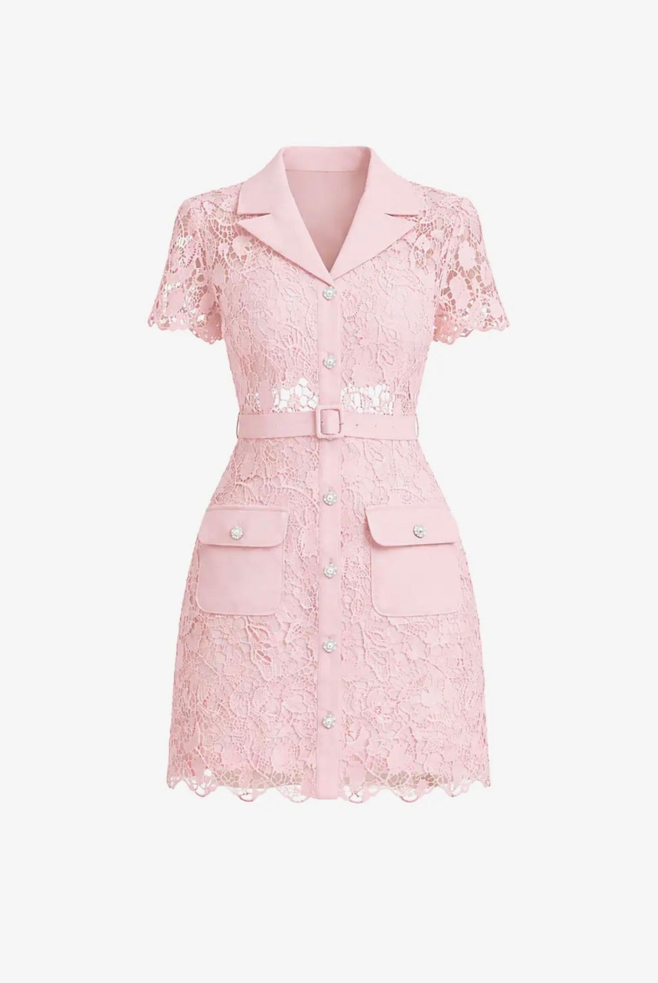 Petal Chic Lace Mini