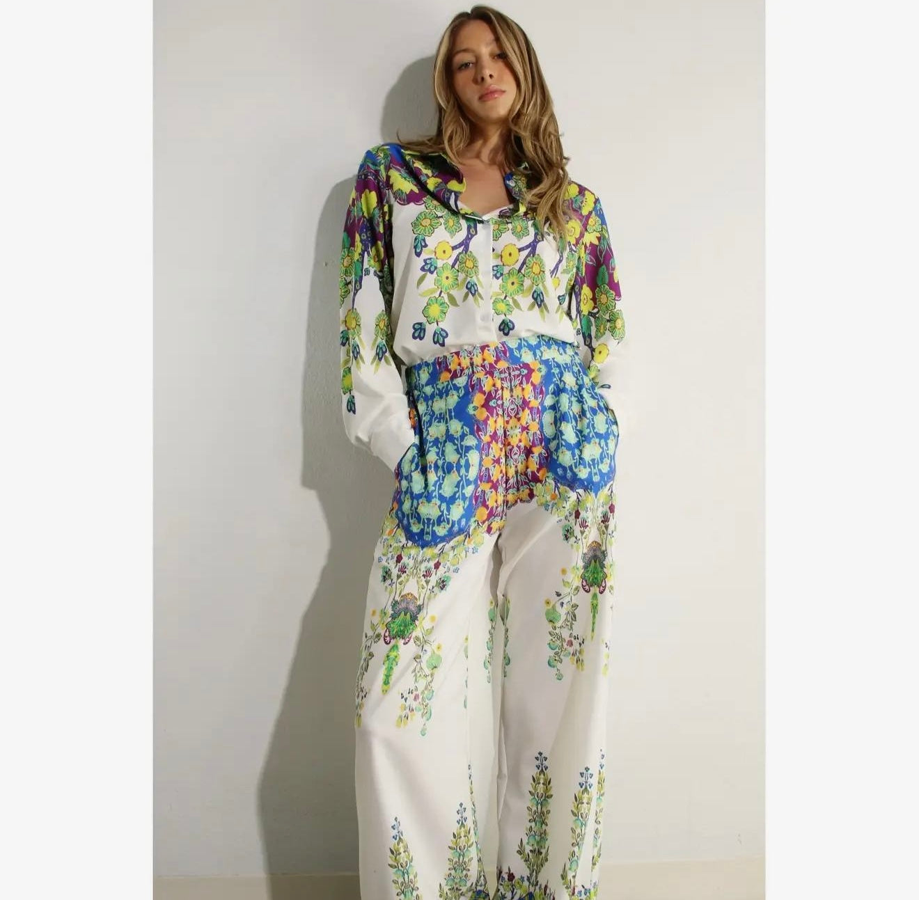 Floral Pants Set