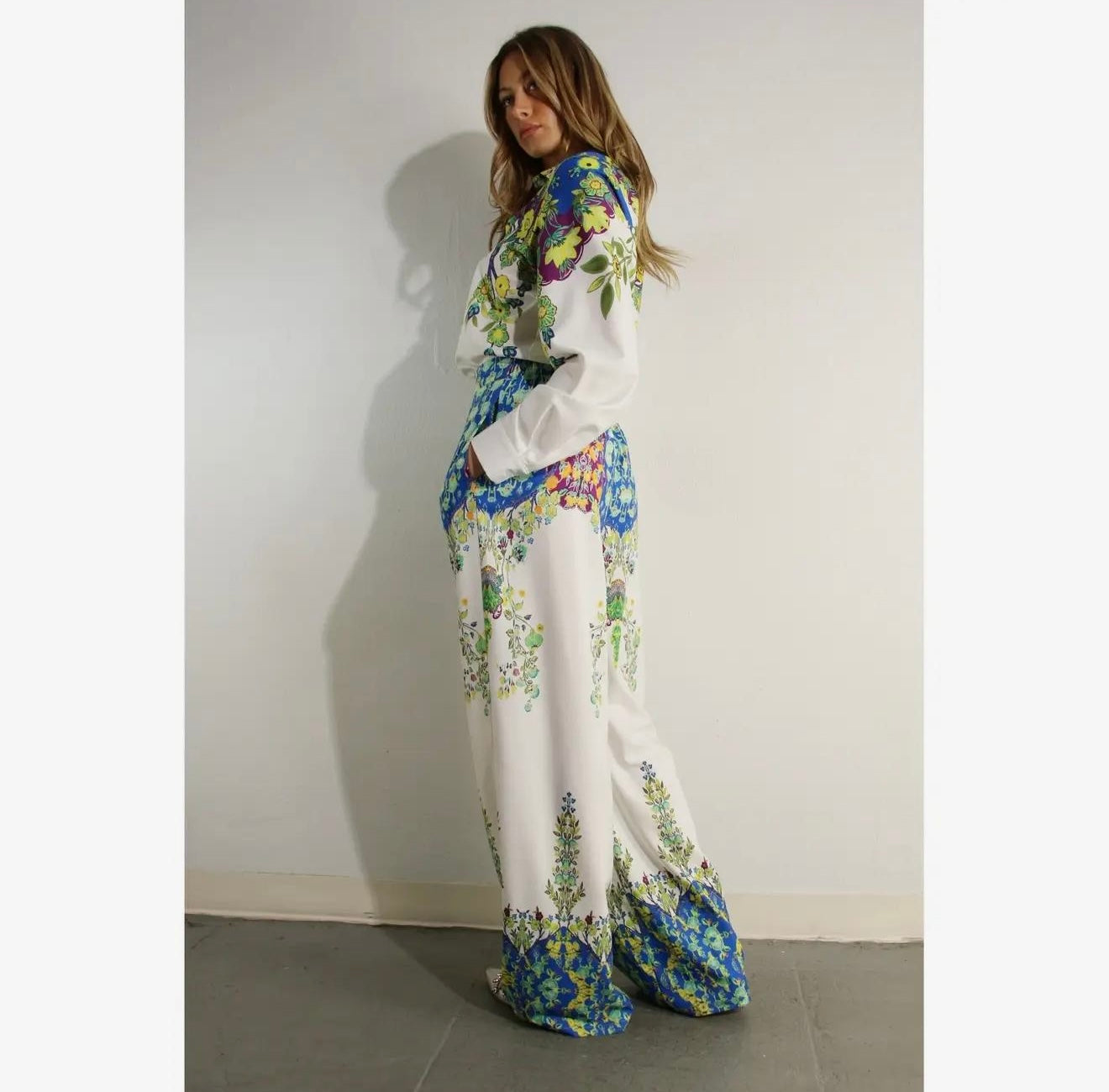 Floral Pants Set