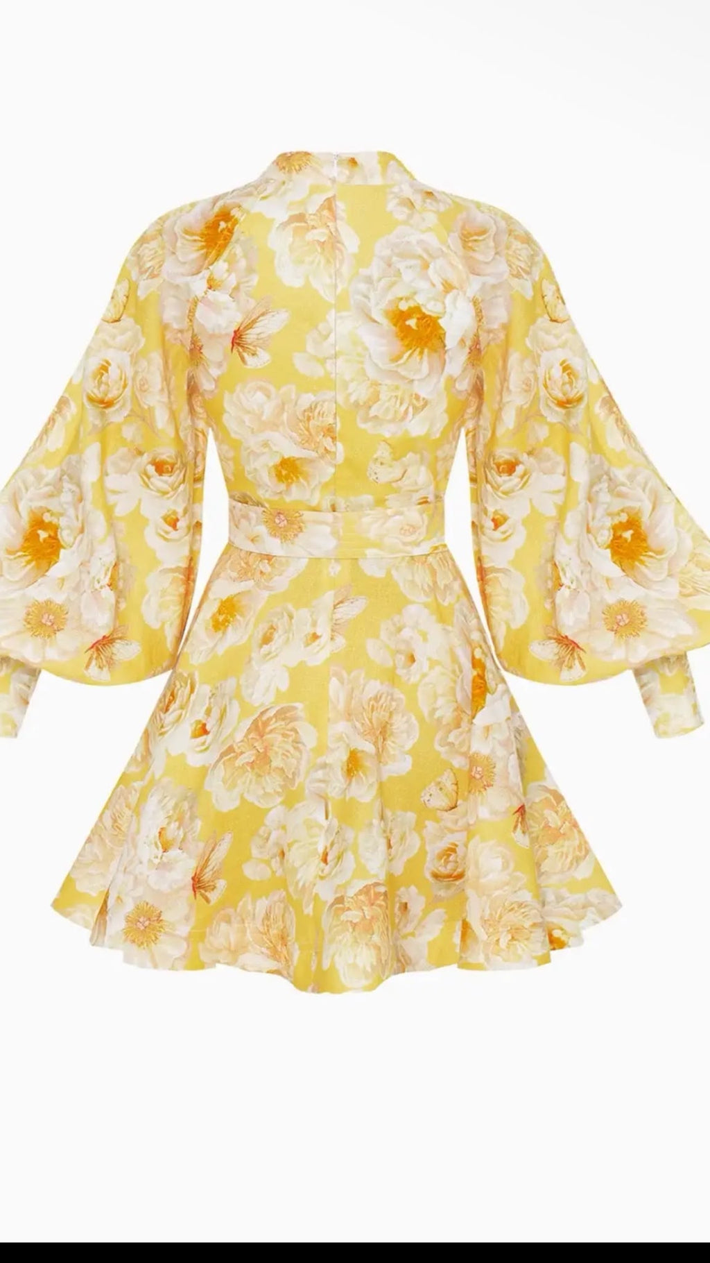 Lemon Blossom Mini Dress