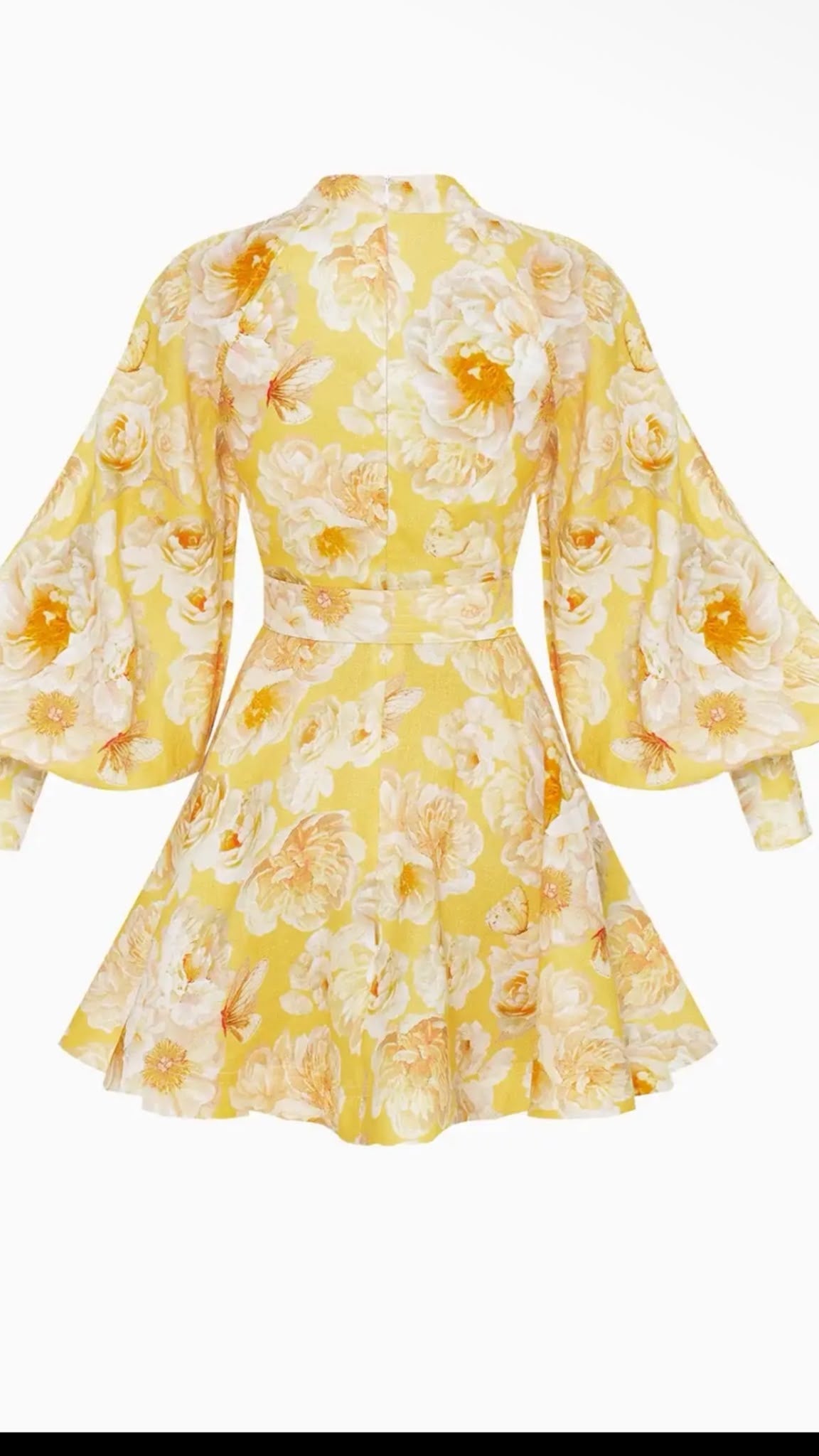 Lemon Blossom Mini Dress