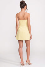 Camellia Bloom Mini Dress