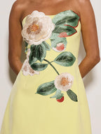 Camellia Bloom Mini Dress