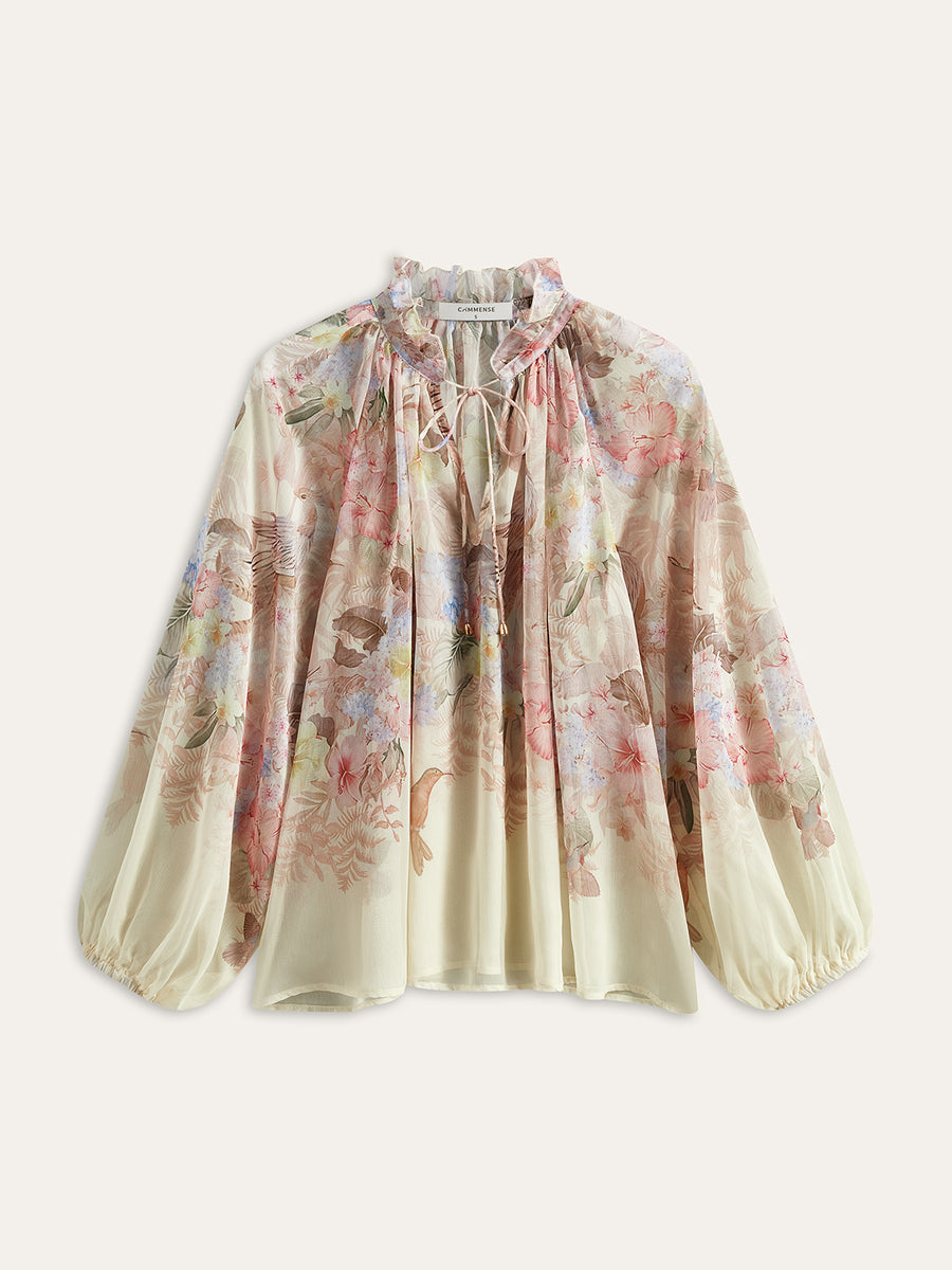 Lily Floral Print 3 Piece Shorts Set